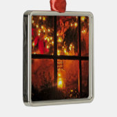 Lantaarn bij nacht metalen ornament (Rechts)