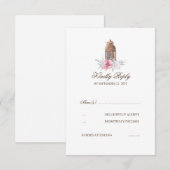 Lantaarn bruiloft RSVP Kaartje (Voorkant / Achterkant)