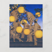 Lantaarn Dragers | Maxfield Parrish | Briefkaart (Voorkant)
