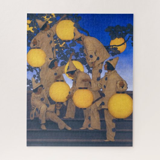 Lantaarn Dragers | Maxfield Parrish | Legpuzzel (Verticaal)
