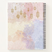 Lantaarn Dreams Pastel Ramadan Notitieboek (Achterkant)