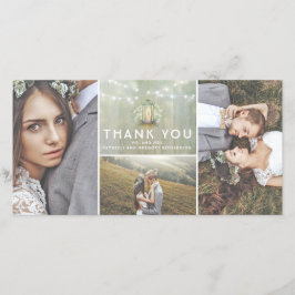 Lantaarn en Baby's Breath Wedding Bedankt