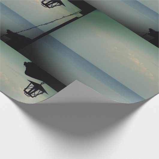 Lantaarn en het Zee inpakpapier (Hoek)