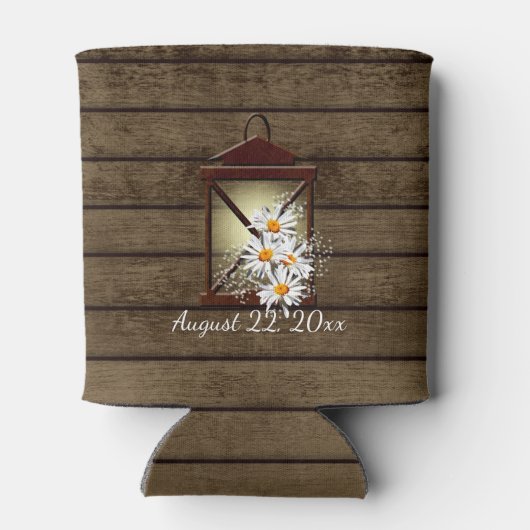 Lantaarn en Schuur Hout Blikjeskoeler (Achterkant)