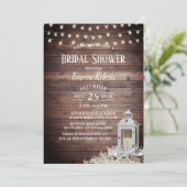 Lantaarn en staartrollen Vrijgezellenfeest Kaart (Staand voorkant)