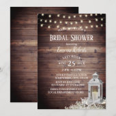 Lantaarn en staartrollen Vrijgezellenfeest Kaart (Voorkant / Achterkant)