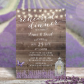 Lantaarn Floral Rustic Rehearsal Kaart