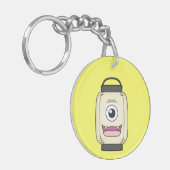 Lantaarn Ghost Yokai Spirit Sleutelhanger (Voorkant Links)