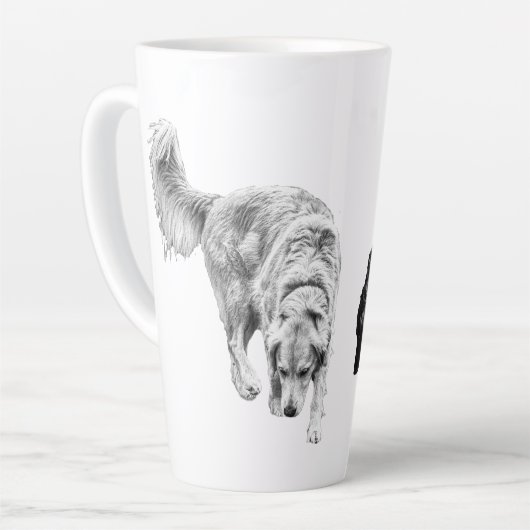 Lantaarn-Glow Scouts — Retriever Duo Latte Mok (Linkerhoek)