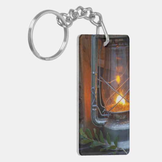 Lantaarn in het Plains Camp , Nationaal Park Kruge Sleutelhanger (Voorkant Links)