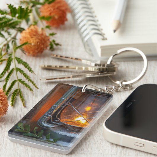 Lantaarn in het Plains Camp , Nationaal Park Kruge Sleutelhanger (Voorkant Rechts)