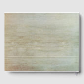 Lantaarn Lights Rustic Floral Baby's Breath Gastenboek (Achterkant)