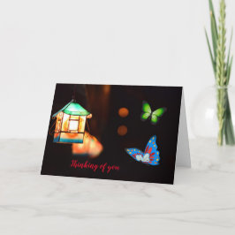 Lantaarn Moederdag Vouwkaart Kaart