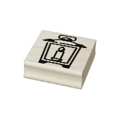 lantaarn rubberstempel (Stempel)