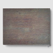 lantaarn rustieke houten schuur bruiloft gastenboek (Achterkant)