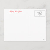 Lantaarn Sky Chinees Nieuwjaar Feestdagenkaart (Achterkant)