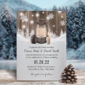  Lantaarn Snowflake Winter Wuwelijks Kaart