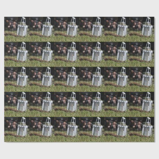 Lantaarn van licht cadeaupapier (Vlak)