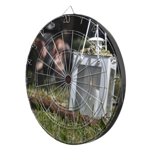 Lantaarn van licht dartbord (Voorkant Rechts)