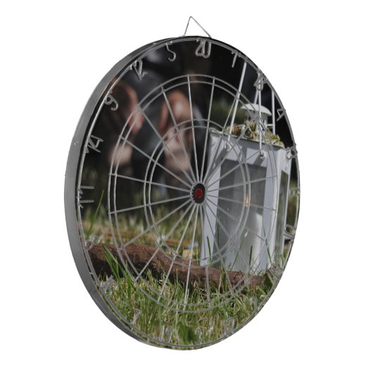 Lantaarn van licht dartbord (Voorkant Links)