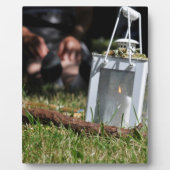 Lantaarn van licht fotoplaat (Voorkant)