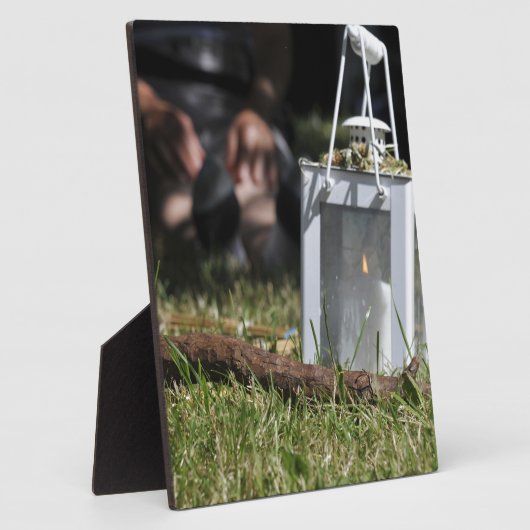 Lantaarn van licht fotoplaat (Zijkant)