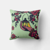 Lantaarn van Licht - Retro Siergloed Kussen (Achterkant)