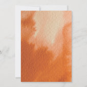 Lantaarn Waterverf Herfst Eerste Verjaardag Kaart (Achterkant)