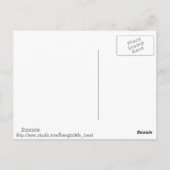 Lantaarn & wijnstokken briefkaart (Achterkant)