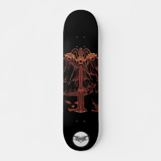 Lantaarnachtige oranje tinten persoonlijk skateboard