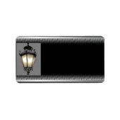 Lantaarnadreslabel Etiket (Voorkant)