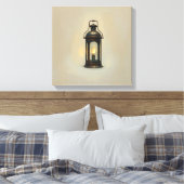 lantaarngloed canvas afdruk (Insitu (Slaapkamer))