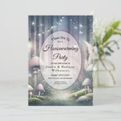 Lantaarnlight Dreams Enchanted Forest Housewarming Kaart (Staand voorkant)