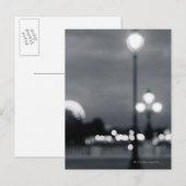 lantaarnpaal op Pont Alexander in Parijs Briefkaart (Voorkant / Achterkant)