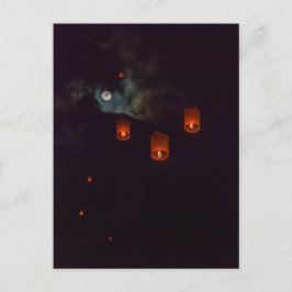 Lantaarns aan de hemel briefkaart