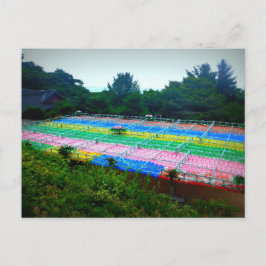 Lantaarns bij Seokguram Grotto, Zuid-Korea Briefkaart