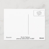 lantaarns briefkaart (Achterkant)