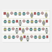 Lantaarns die Document Bladen verpakken Inpakpapier Vel (Voorkant 3)