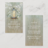  Lantaarns en babyflesjes Visitekaartje (Voorkant / Achterkant)