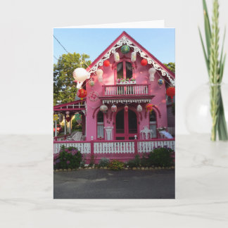 Lantaarns en roze tandbrood - Martha's wijntuin Kaart