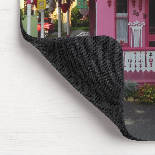 Lantaarns en roze tandbrood - Martha's wijntuin Muismat (Hoek)