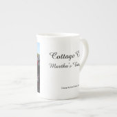 Lantaarns en roze tandbrood - Martha's wijntuin Porselein Kop (Voorkant rechts)