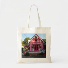 Lantaarns en roze tandbrood - Martha's wijntuin Tote Bag