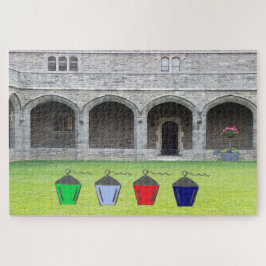 Lantaarns in Cloisters Bryn Mawr Legpuzzel