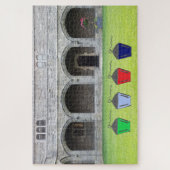 Lantaarns in Cloisters Bryn Mawr Legpuzzel (Verticaal)