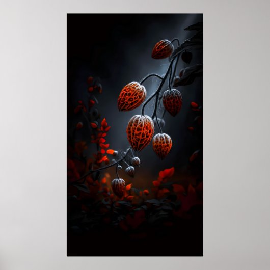 Lantaarns in de duisternis poster (Voorkant)