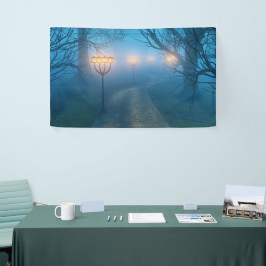 Lantaarns in de kookbanner spandoek (Beurs)