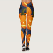 Lantaarns in de Nacht Leggings (Achterkant)