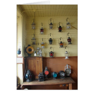 Lantaarns in de trein