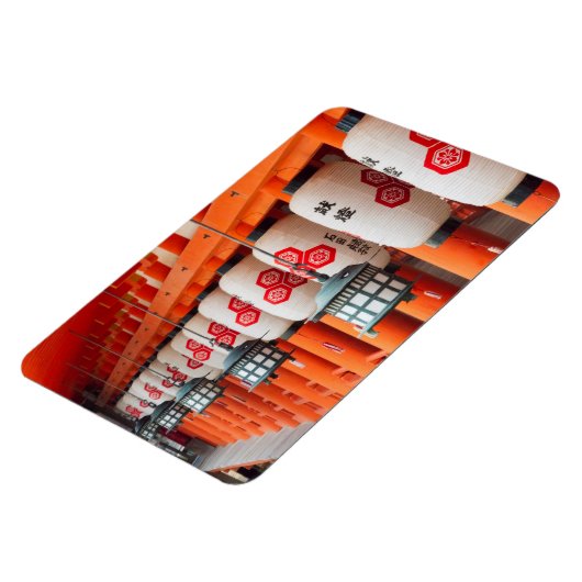 Lantaarns in Itsukushima Shrine Magneet (Linkerzijde)